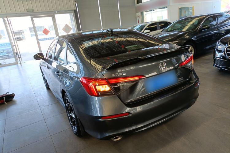Used Honda Civic 2022 240TURBO CVT Dynamic Edition Rear Left 45 Deg