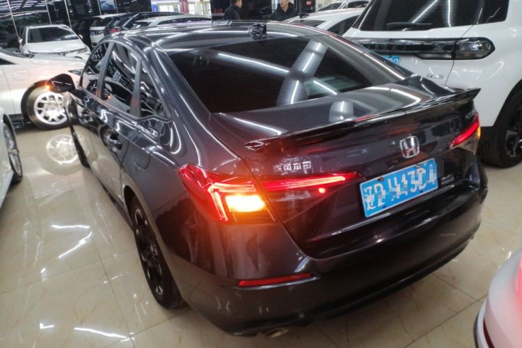 Used Honda Civic 2022 240TURBO CVT Dynamic Edition Rear Left 45 Deg