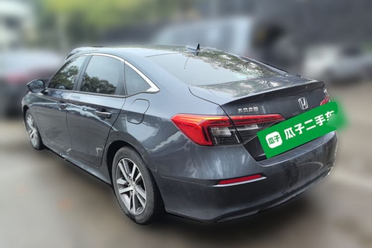 Used Honda Civic 2022 240TURBO CVT Dynamic Edition Rear Left 45 Deg