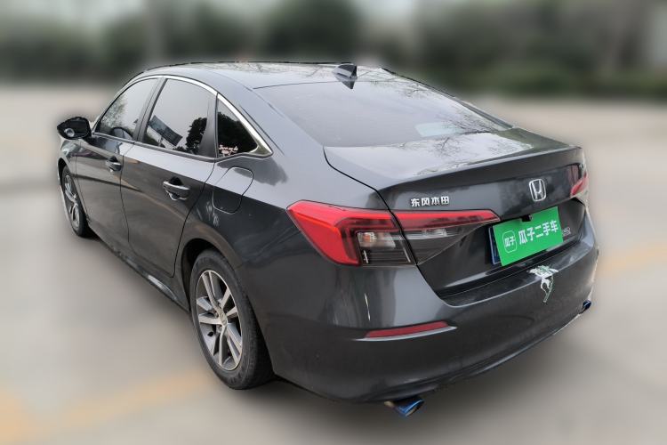 Used Honda Civic 2022 240TURBO CVT Dynamic Edition Rear Left 45 Deg