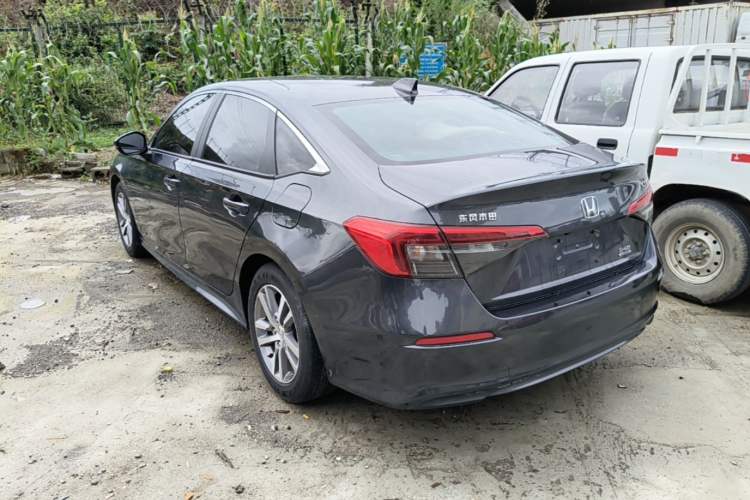 Used Honda Civic 2022 240TURBO CVT Dynamic Edition Rear Left 45 Deg