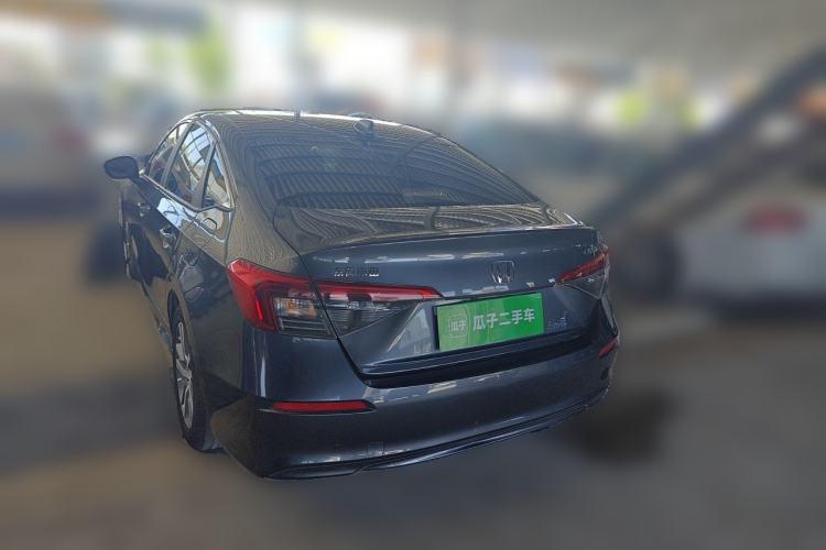 Used Honda Civic 2022 240TURBO CVT Dynamic Edition Rear Left 45 Deg