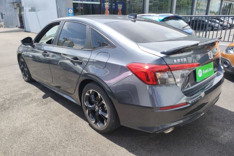 Used Honda Civic 2022 240TURBO CVT Dynamic Edition Rear Left 45 Deg