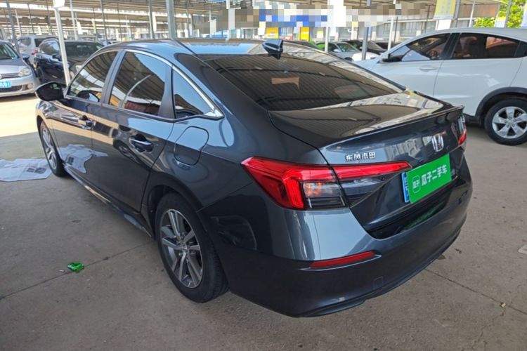 Used Honda Civic 2022 240TURBO CVT Dynamic Edition Rear Left 45 Deg