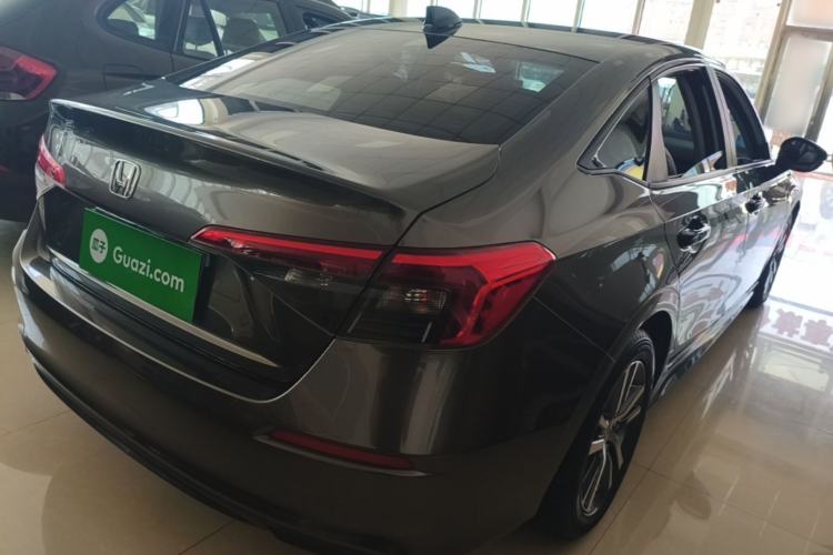 Used Honda Civic 2022 240TURBO CVT Dynamic Edition Rear Right 45 Deg