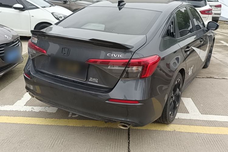 Used Honda Civic 2022 240TURBO CVT Dynamic Edition Rear Right 45 Deg
