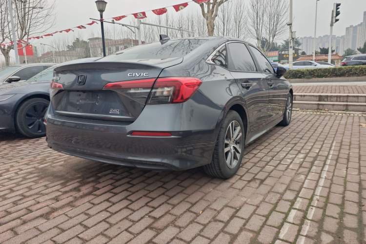 Used Honda Civic 2022 240TURBO CVT Dynamic Edition Rear Right 45 Deg