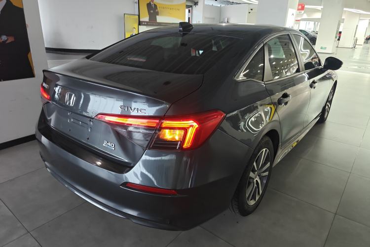 Used Honda Civic 2022 240TURBO CVT Dynamic Edition Rear Right 45 Deg