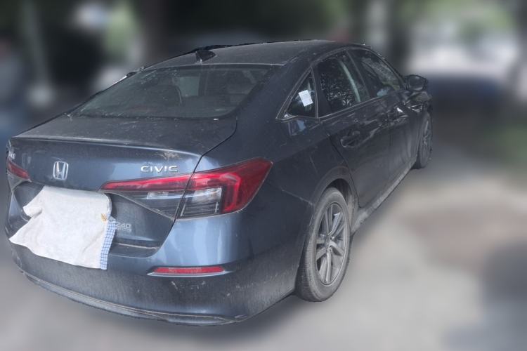 Used Honda Civic 2022 240TURBO CVT Dynamic Edition Rear Right 45 Deg