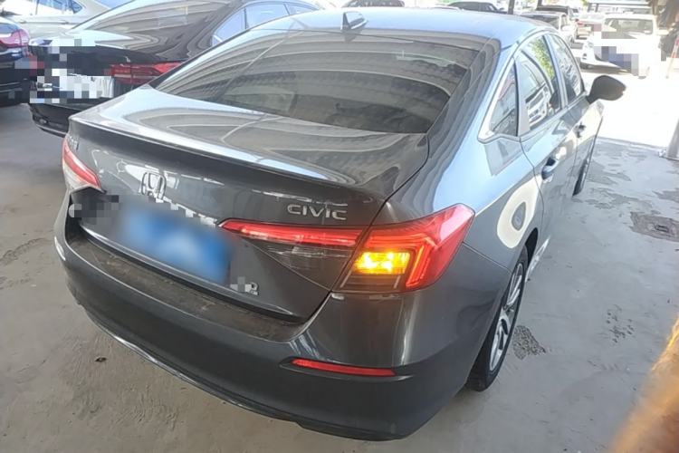 Used Honda Civic 2022 240TURBO CVT Dynamic Edition Rear Right 45 Deg