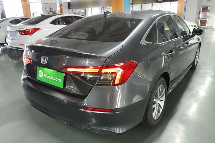 Used Honda Civic 2022 240TURBO CVT Dynamic Edition Rear Right 45 Deg