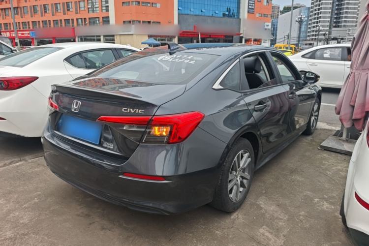 Used Honda Civic 2022 240TURBO CVT Dynamic Edition Rear Right 45 Deg