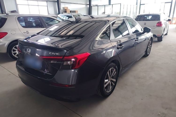 Used Honda Civic 2022 240TURBO CVT Dynamic Edition Rear Right 45 Deg