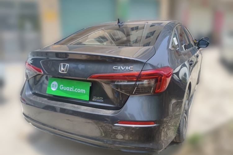 Used Honda Civic 2022 240TURBO CVT Dynamic Edition Rear Right 45 Deg
