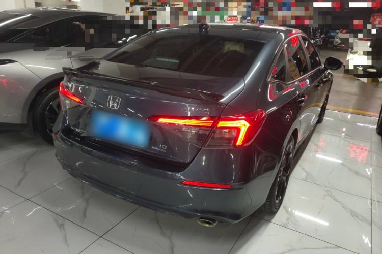 Used Honda Civic 2022 240TURBO CVT Dynamic Edition Rear Right 45 Deg