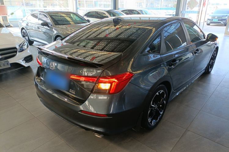 Used Honda Civic 2022 240TURBO CVT Dynamic Edition Rear Right 45 Deg