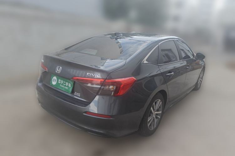 Used Honda Civic 2022 240TURBO CVT Dynamic Edition Rear Right 45 Deg