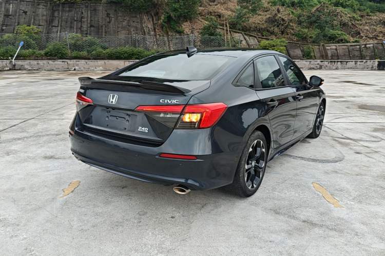 Used Honda Civic 2022 240TURBO CVT Dynamic Edition Rear Right 45 Deg