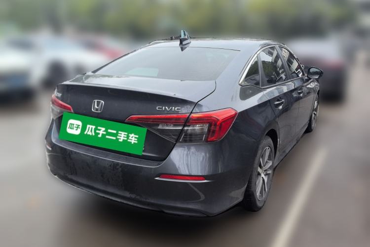 Used Honda Civic 2022 240TURBO CVT Dynamic Edition Rear Right 45 Deg