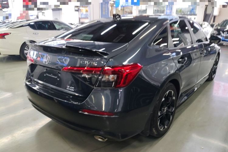Used Honda Civic 2022 240TURBO CVT Dynamic Edition Rear Right 45 Deg