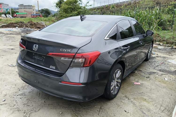 Used Honda Civic 2022 240TURBO CVT Dynamic Edition Rear Right 45 Deg