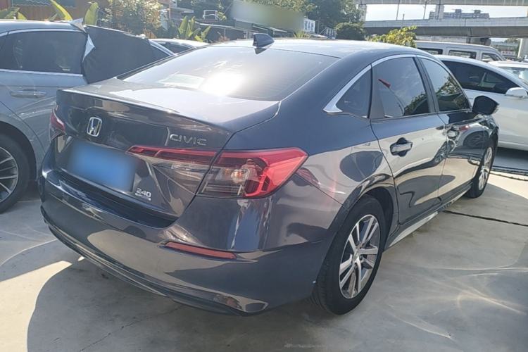 Used Honda Civic 2022 240TURBO CVT Dynamic Edition Rear Right 45 Deg