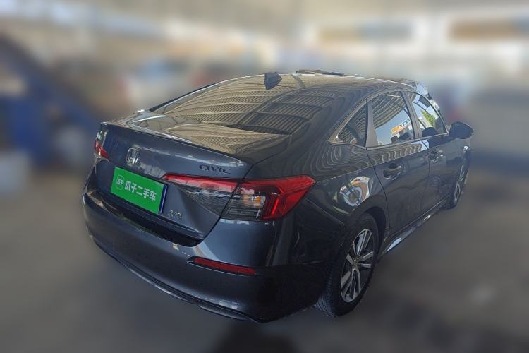 Used Honda Civic 2022 240TURBO CVT Dynamic Edition Rear Right 45 Deg