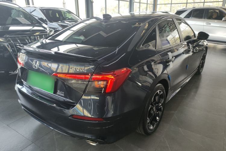 Used Honda Civic 2022 240TURBO CVT Dynamic Edition Rear Right 45 Deg