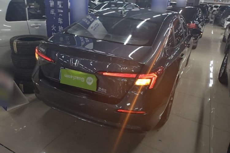Used Honda Civic 2022 240TURBO CVT Dynamic Edition Rear Right 45 Deg