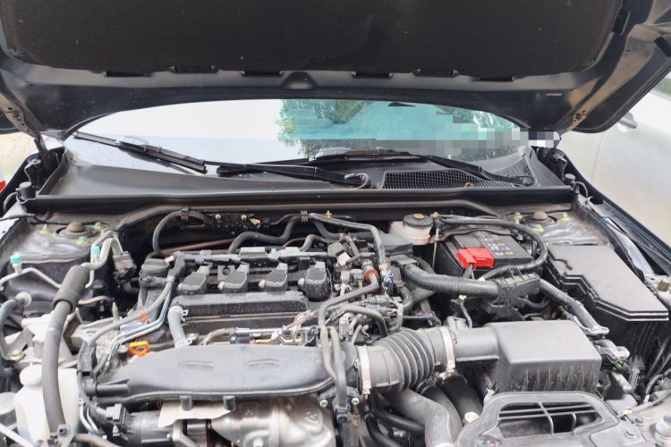 Used Honda Civic 2022 240TURBO CVT Dynamic Edition Engine Bay Left
