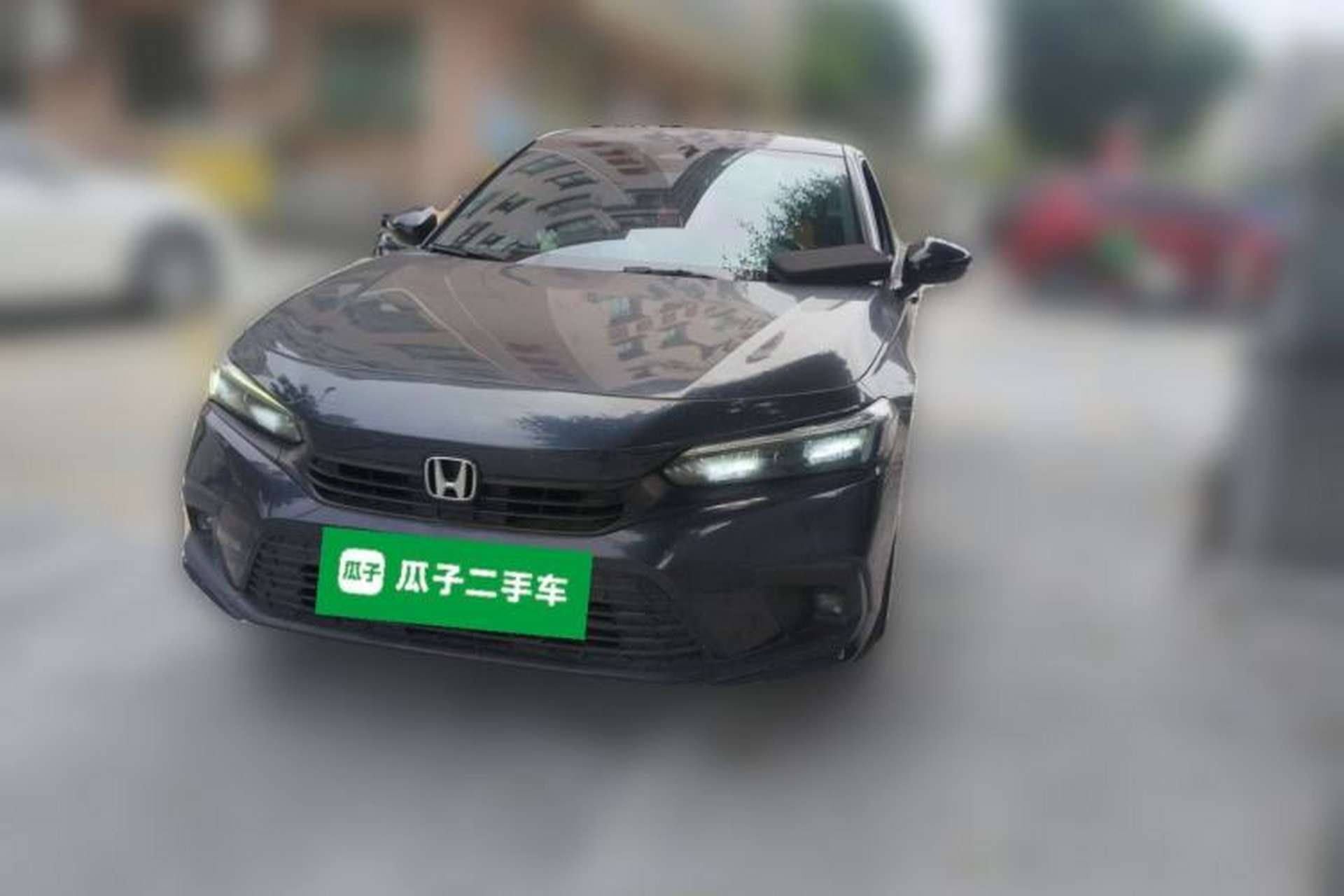 Used Honda Civic 2022 240TURBO CVT Dynamic Edition Front Left 45 Deg