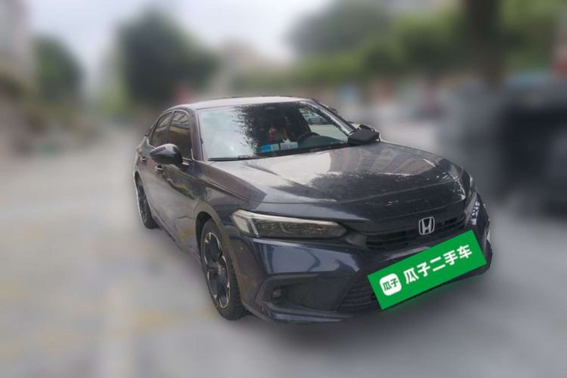 Used Honda Civic 2022 240TURBO CVT Dynamic Edition Front Right 45 Deg