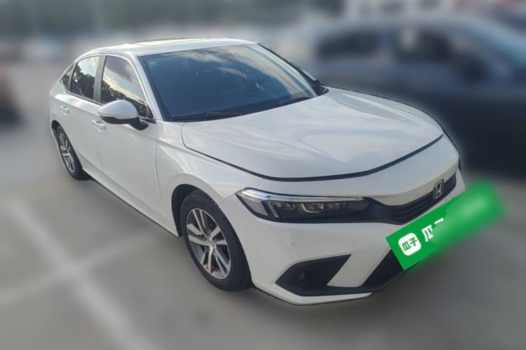Used Honda Civic 2022 240TURBO CVT Dynamic Edition Front Right 45 Deg