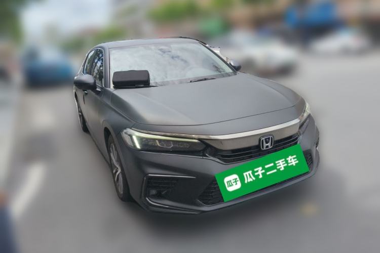 Used Honda Civic 2022 240TURBO CVT Dynamic Edition Front Right 45 Deg
