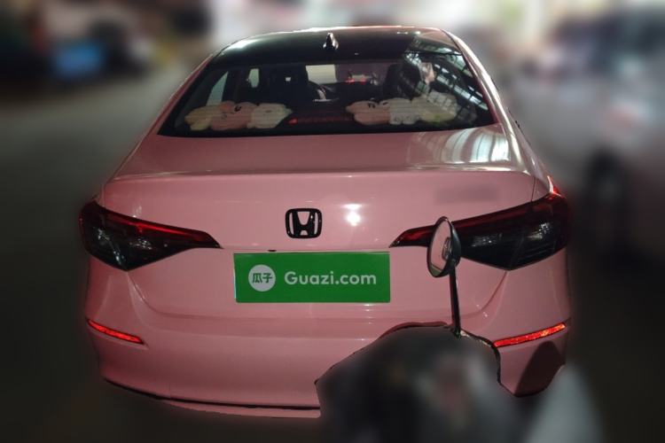 Used Honda Civic 2022 180TURBO CVT Shangqing Edition Rear