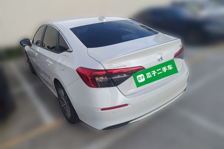 Used Honda Civic 2022 240TURBO CVT Dynamic Edition Rear Left 45 Deg