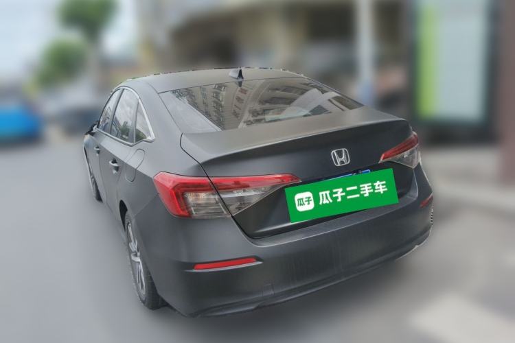 Used Honda Civic 2022 240TURBO CVT Dynamic Edition Rear Left 45 Deg