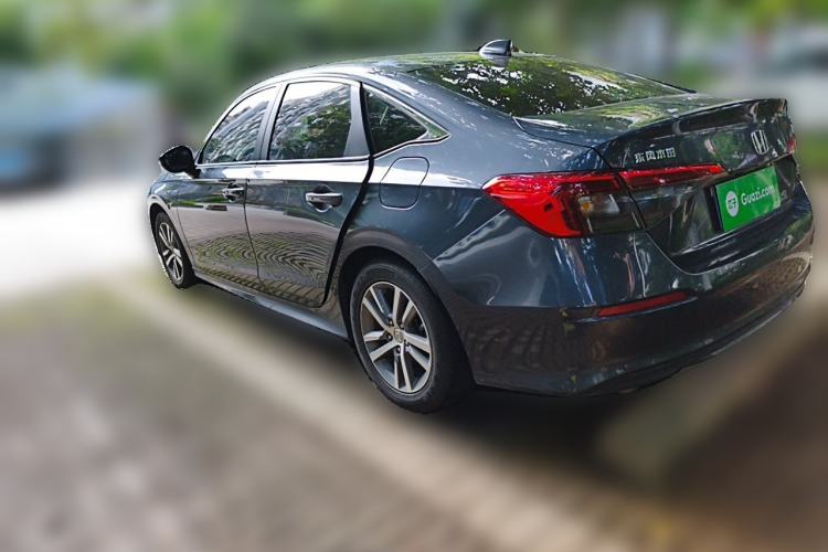 Used Honda Civic 2022 240TURBO CVT Dynamic Edition Rear Left 45 Deg