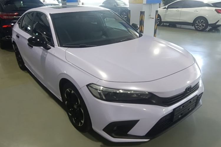 Used Honda Civic 2022 240TURBO CVT Dynamic Edition Front Right 45 Deg