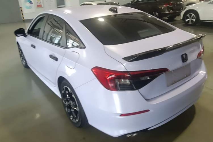 Used Honda Civic 2022 240TURBO CVT Dynamic Edition Rear Left 45 Deg