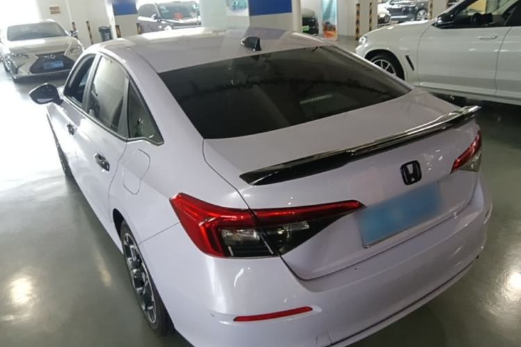 Used Honda Civic 2022 240TURBO CVT Dynamic Edition Rear Left 45 Deg