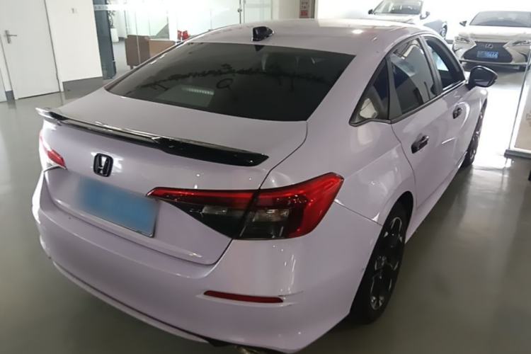 Used Honda Civic 2022 240TURBO CVT Dynamic Edition Rear Right 45 Deg
