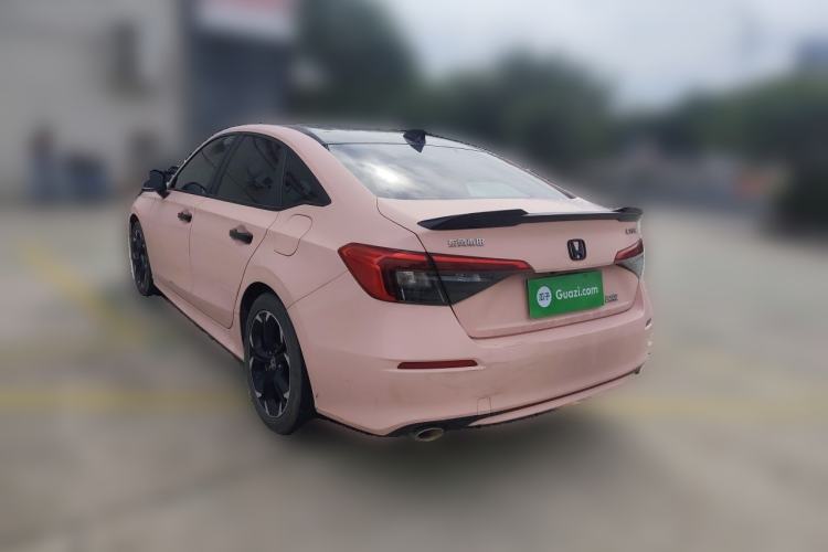 Used Honda Civic 2022 240TURBO CVT Dynamic Edition Rear Left 45 Deg