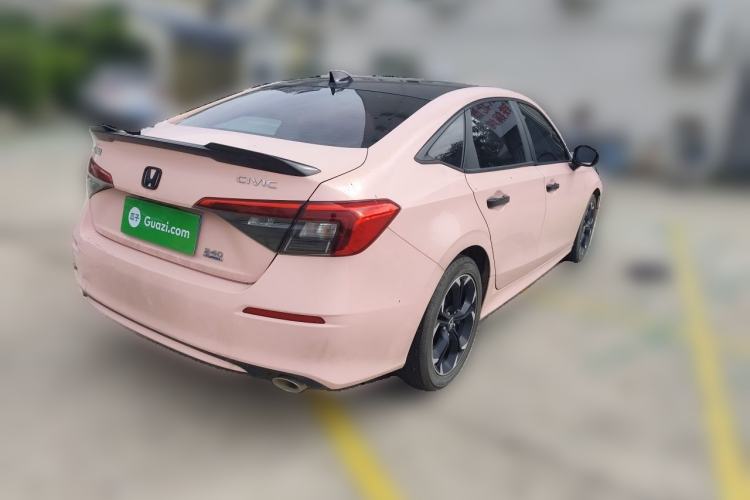 Used Honda Civic 2022 240TURBO CVT Dynamic Edition Rear Right 45 Deg