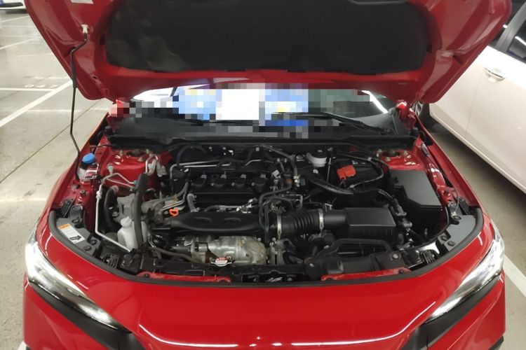 Used Honda Civic 2022 240TURBO CVT Dynamic Edition Engine Bay