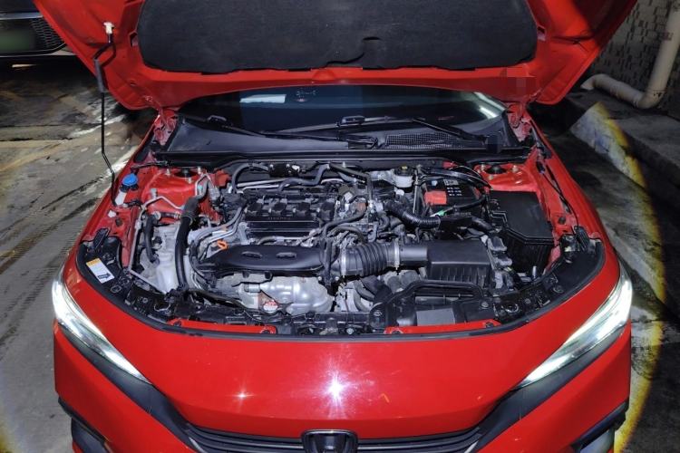 Used Honda Civic 2022 240TURBO CVT Dynamic Edition Engine Bay