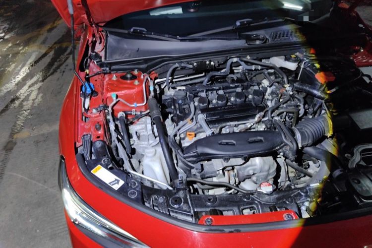 Used Honda Civic 2022 240TURBO CVT Dynamic Edition Engine Bay Right