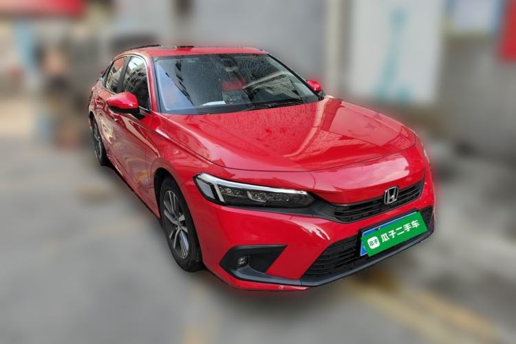 Used Honda Civic 2022 240TURBO CVT Dynamic Edition Front Right 45 Deg