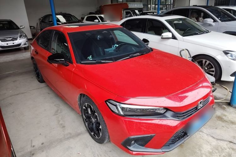 Used Honda Civic 2022 240TURBO CVT Dynamic Edition Front Right 45 Deg
