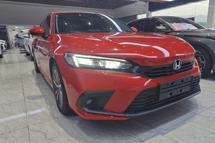 Used Honda Civic 2022 240TURBO CVT Dynamic Edition Front Right 45 Deg
